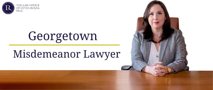 Georgetown Misdemeanor Lawyer-image